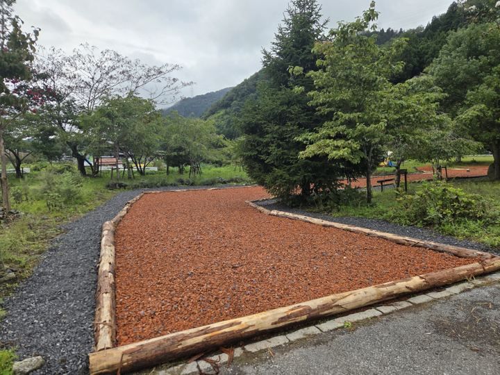 庭の散歩道